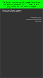 Mobile Screenshot of incursion.com